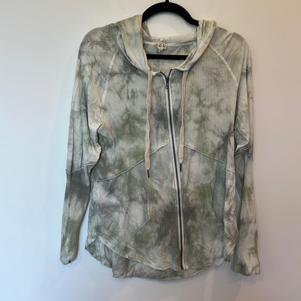 POL lightweight tie dye hoodie Size L